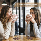 Wooden Tree-Shaped Coasters Set for Coffee Table, Kitchen - Image 3