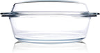 Round Tempered Glass Casserole Dish - Image 8