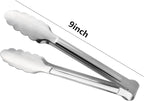 Stainless Steel Food Tongs - Image 2