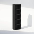 Furinno Reed Closet Organizers and Storage, 5-Tier Closet Organizer, Open Shelf - Image 3