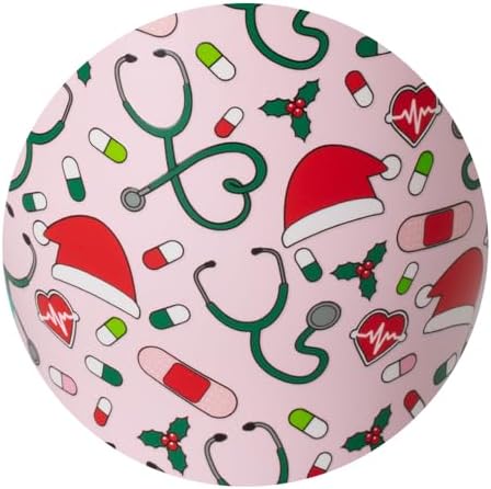 Swig Life 22oz Insulated Travel Mug with Handle & Lid, Santa's Scrubs - Image 2
