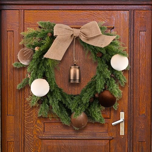 Brown Velvet Christmas Tree Ornaments - 15pcs Shatterproof Christmas Balls for Xmas Trees Decorations - Multicolor Brown Neutral Beige, 80mm 3.15inch - Image 5