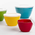 BINO | Mixing Bowl Set with Lids | Versatile Plastic Bowls - Image 8