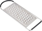 Metal Magery Stainless Steel Extra Course Handheld Non Slip Flat Grater Ideal by METAL+MAGERY