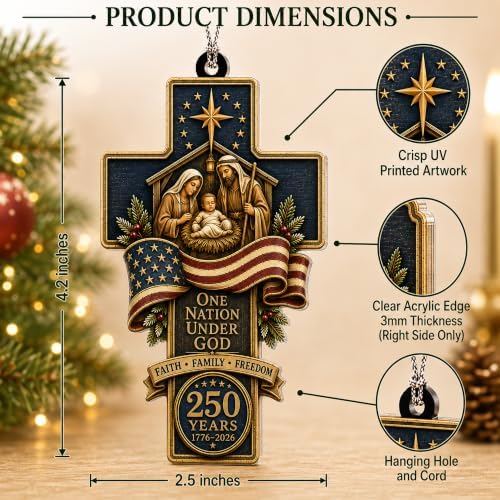 Religious Gifts, Nativity Ornaments, Nativity Ornament - Image 5