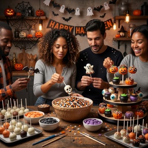 Manvscakes Spooky Halloween Sprinkle Blend with Bats, Pumpkins & Ghosts - Image 2