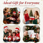 QIKSION 16oz Christmas Mugs, Large Coffee Mugs Set of 4, Holiday Hot Chocolate Ceramic Mug Gift Set for Family, Friends and Colleagues - Image 6