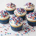Sprinkles | Colored Sugar | Patriotic Sprinkles | Red white and blue sprinkle | Cocktail sugar | Cupcake sprinkle | Cake sprinkles | Manvscakes | 3 ounces - Image 6