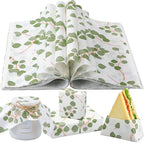 Marspark 100 Sheet Eucalyptus Wax Paper for Food Wrapping 12 x 12 Inch by Marspark