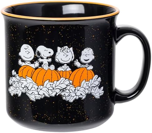 Silver Buffalo Peanuts Halloween Costumes, Ceramic Camper Mug, 20oz by SilverBuffalo