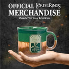 Silver Buffalo Lord of the Rings Green, Reactive Glaze Camper Mug, 20oz - Image 4