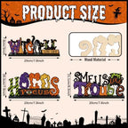 Hocus Pocus Decor, Halloween Decorations Indoor Wooden Table Sign - Image 3