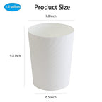 UUJOLY Plastic Small Trash Can Wastebasket, Garbage Container Basket - Image 5