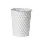 Venalys Small Metal Trash Can Wastebasket, Decorative Honeycomb Garbage Can by Venalys