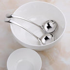 Small ladle, Gravy Ladle, Soup Sauce 18/10 Stainless Steel 7.9‘’ Ladle. - Image 7