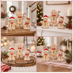 Gingerbread Christmas Decorations Indoor, Christmas Gingerbread Home Decor - Image 6