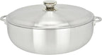 ALUMINUM CALDERO STOCK POT by Chef PRO, Superior Cooking Performance by Chef+Pro