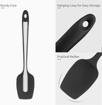 Heat Resistant Silicone Spoon Spatula: U-Taste 600ºF High Heat Flexible 11.38in - Image 6