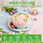 Edible Yellow Green Sprinkles for Cake Decorating,Rabbit Carrot Sprinkle - Image 2