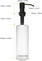Soap Dispenser for Kitchen Sink, Built in Sink Soap Dispenser Lotion Dispenser - Image 6
