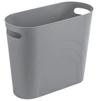 rejomiik Small Trash Can, 3.5 Gallon Slim Garbage Can Plastic Waste Basket by rejomiik