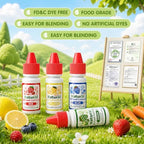 Natural Oil Food Coloring 4x6ml Oil Soluble Dye for Chocolate & Candy Melts - Image 4