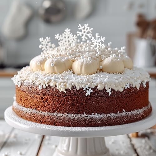 Unpretentious Snowflake Sprinkles, 2 Cups, Cake & Cookie Decorations, Light & Fun, Winter Shapes - Image 3