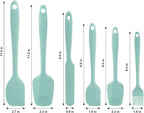 Silicone Spatulas Set, Rubber Spoon Spatula Heat Resistant Spoonula One Piece - Image 6