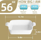 Sweejar Ceramic Baking Dish, 9 x 9 Cake Baking Pan - Image 3