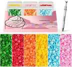 Rainbow Sprinkles Variety Pack, Colorful Cake Decorating Sprinkles, 180g by Unknown