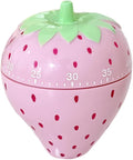 Cute Strawberry Shape 360 Degree Rotating Kitchen Cooking Timer Kitchen Craft by Fevoila