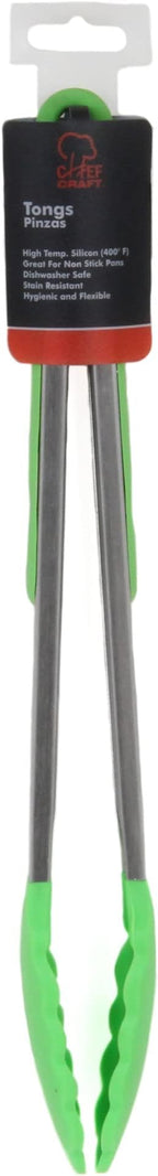 Chef Craft Premium Silicone Tongs, 12 inch - Image 2