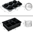 ROTTAY Ice Cube Trays, Sphere Ice Ball Maker - Image 5