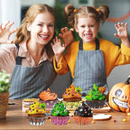 SANNIX 450pcs Halloween Cupcake Liners, Ghost Pumpkin Baking Cups Standard - Image 5