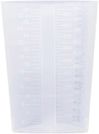 Vakly Plastic Graduated Triangular Intake Output Container 32 ounce Three-Sided - Image 9
