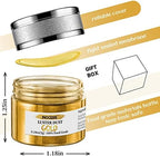 INOCERIS Edible Luster Dust, 5 Grams Food Grade Gold Cake Dust Shimmer Metallic Gold Food Coloring Powder for Cake Decorating, Baking, Fondant, Chocolate, Candy, Drinks, Cookies - Image 5