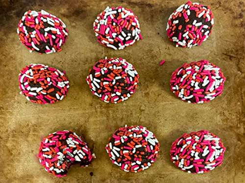 Valentine's Day Sprinkles - 2.2 Lb - Pink, Red, and White - Image 5