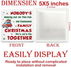 Funny Christmas Vacation Sign Decor, Christmas Decorations Indoor - Image 2