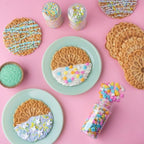 Sweets Indeed Sprinkles, 4 Pack, Edible Sprinkle Mix, Perfect for Cake Decorations, Baking, Ice Cream, Cookies, Cupcake Topper (Spring) - Image 5