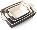 Sweejar Ceramic Bakeware Set, Rectangular Baking Dish by Sweejarco1949