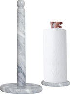 Natural Marble Paper Towel Holder by QiYueZaiYe