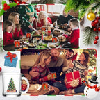 Maxcheck 6 Pack 12 oz Christmas Tree Coffee Mugs Glass Cups - Image 5
