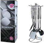 Stainless Steel Cooking Utensils Set, Wok Utensils Set Include Wok Ladle - Image 6