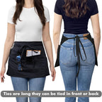 Dreamology Serving Apron for Waitresses, Waist Apron, Server Aprons - Image 2