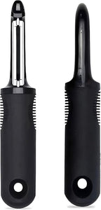 Swivel Vegetable Peeler with Non-Slip Ergonomic Handle, Rust-Proof Steel Blades - Image 8