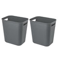 UUJOLY Plastic Small Trash Can Wastebasket, Garbage Container Basket by UUJOLY