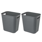 UUJOLY Plastic Small Trash Can Wastebasket, Garbage Container Basket by UUJOLY