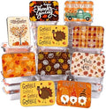 DIYDEC 36PCS Thanksgiving Food Containers Fall Foil storage Tin with Lids by DIYDEC