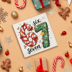 Funny 67 Meme Christmas Decor, Six Seven Christmas Wood Signs - Image 4
