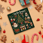 Tis the Season Christmas Decor, Winter Holiday Wooden Sign Decorations - Image 4